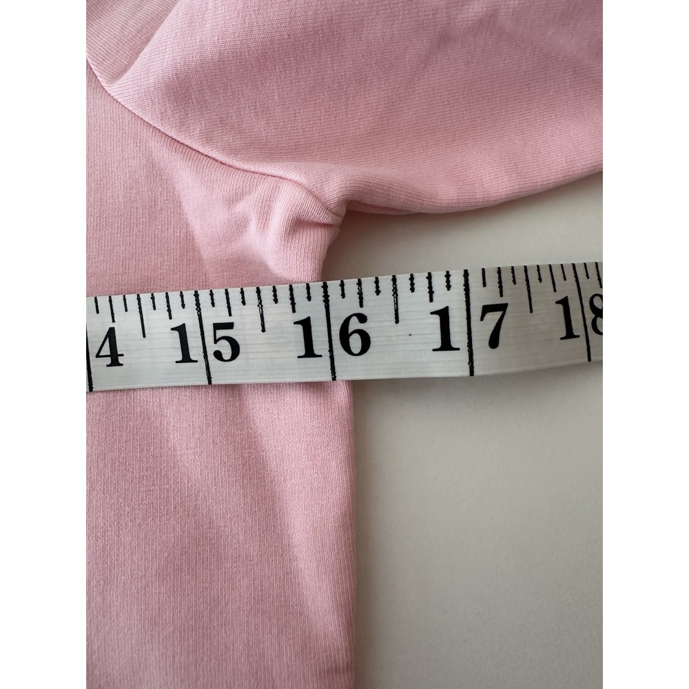 Roberta di Camerino Top Womens XS Made Italy 150-14 Pink Long Sleeve Stretch New - Picture 6 of 10